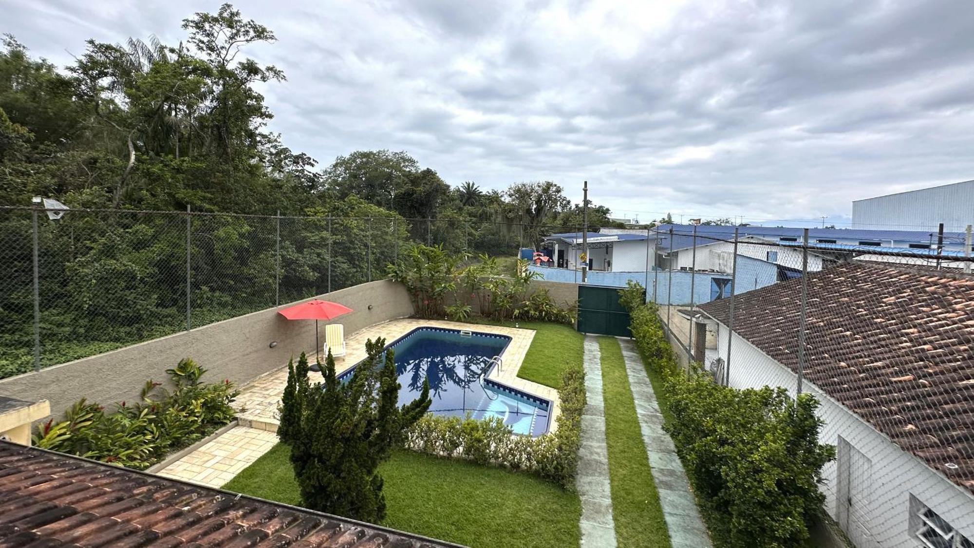 Casa c piscina a 700m da Praia de Caraguatatuba SP Exterior foto