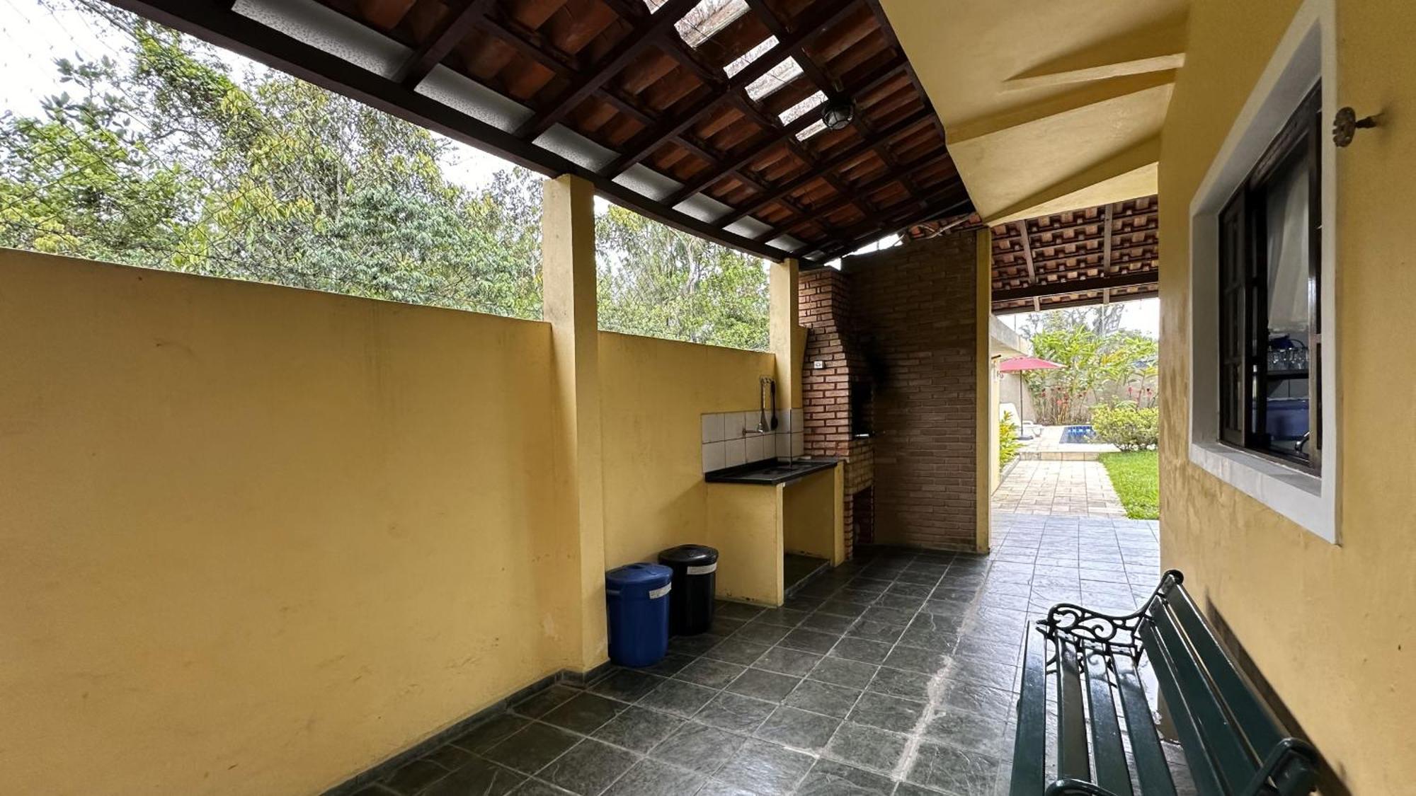 Casa c piscina a 700m da Praia de Caraguatatuba SP Exterior foto